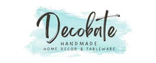 Decobate brand logo for reviews of online shopping for Homeware products