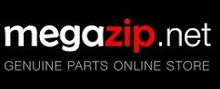 Megazip brand logo for reviews of car rental and other services