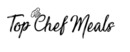 Top Chef Meals brand logo for reviews of food and drink products
