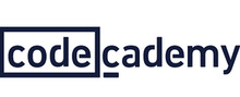Codecademy brand logo for reviews of Study & Education