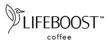 Life Boost Coffee brand logo for reviews of food and drink products