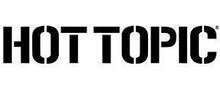 Hot Topic brand logo for reviews of online shopping for Merchandise products