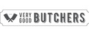 The Very Good Butchers brand logo for reviews of food and drink products