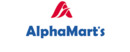 AlphaMart’s brand logo for reviews of online shopping for Homeware products