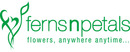 Ferns n Petals brand logo for reviews of Florists