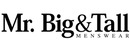 Mr. Big&Tall brand logo for reviews of online shopping for Fashion products