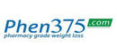 Phen375 brand logo for reviews of diet & health products