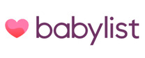 Babylist brand logo for reviews of online shopping for Children & Baby products