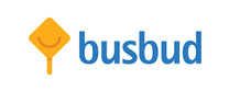 Busbud brand logo for reviews of travel and holiday experiences