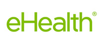 EHealth brand logo for reviews of insurance providers, products and services