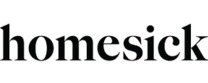 Homesick brand logo for reviews of online shopping for Homeware products