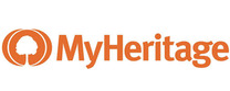 MyHeritage brand logo for reviews of Good causes & Charity