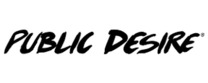 Public Desire brand logo for reviews of online shopping for Fashion products