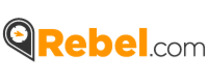 Rebel brand logo for reviews of mobile phones and telecom products or services
