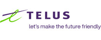 Telus brand logo for reviews of mobile phones and telecom products or services
