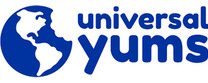 Universal Yums brand logo for reviews of food and drink products