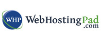 WebHostingPad brand logo for reviews of mobile phones and telecom products or services