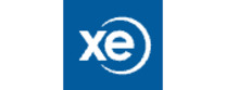 XE Money Transfer brand logo for reviews of financial products and services