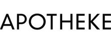 Apotheke brand logo for reviews of online shopping for Homeware products