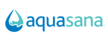 Aquasana brand logo for reviews of food and drink products