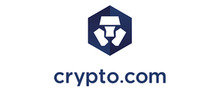 Crypto.com brand logo for reviews of financial products and services