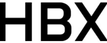 HBX brand logo for reviews of online shopping for Fashion products