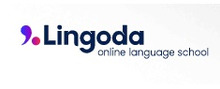 Lingoda brand logo for reviews of Study & Education