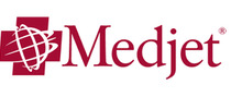Medjet brand logo for reviews of insurance providers, products and services