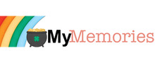 MyMemories brand logo for reviews of Canvas, printing & photos