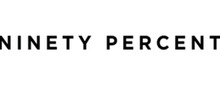 Ninety Percent brand logo for reviews of online shopping for Fashion products
