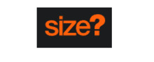 Size? brand logo for reviews of online shopping products