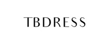 TBDRESS brand logo for reviews of online shopping for Fashion products