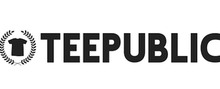 TeePublic brand logo for reviews of online shopping for Fashion products