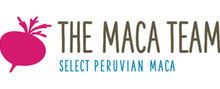 The Maca Team brand logo for reviews of food and drink products