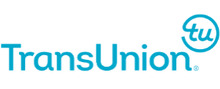 Transunion brand logo for reviews of financial products and services