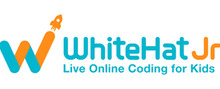 WhiteHat Jr brand logo for reviews of Study & Education