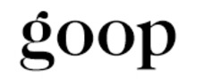 Goop brand logo for reviews of online shopping for Personal care products