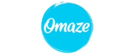 Omaze brand logo for reviews of Good causes & Charity