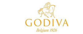 Godiva brand logo for reviews of food and drink products