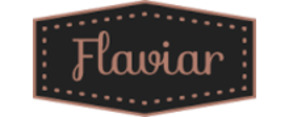 Flaviar brand logo for reviews of food and drink products