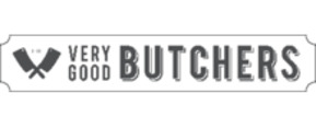 The Very Good Butchers brand logo for reviews of food and drink products