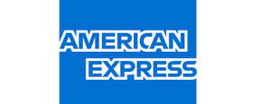 American Express brand logo for reviews of financial products and services