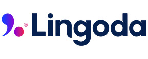 Lingoda brand logo for reviews of Study & Education