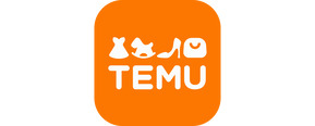 Temu brand logo for reviews of online shopping for Homeware products