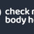 Check My Body Health